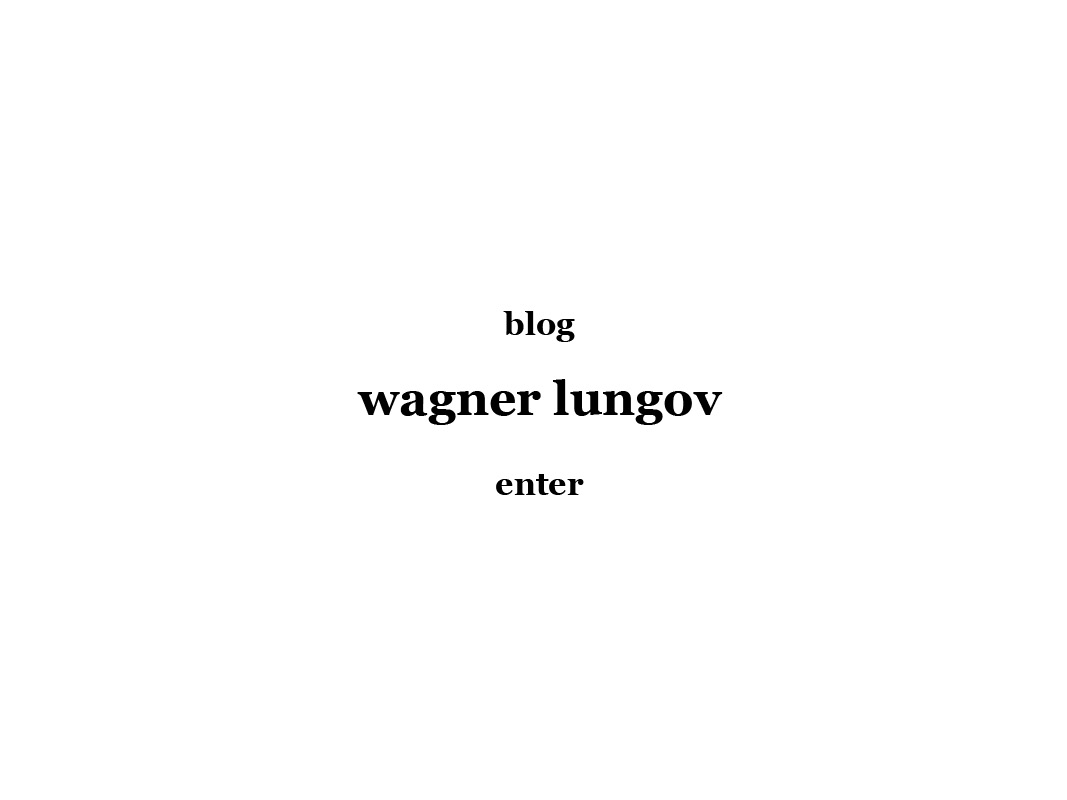 blog wagner lungov enter